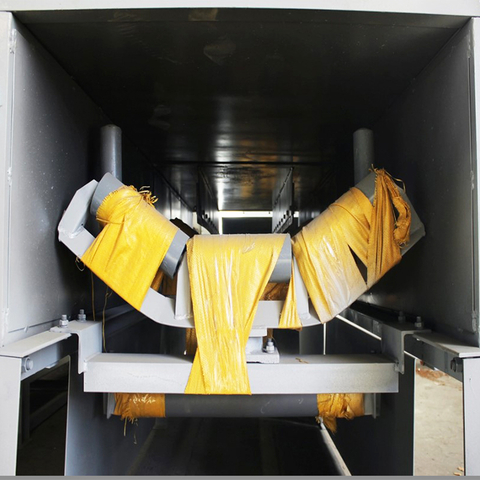 Transportador de transporte reversível de mineração de alta tração