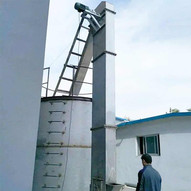 Elevador de caçamba vertical de alimentação animal de operação suave