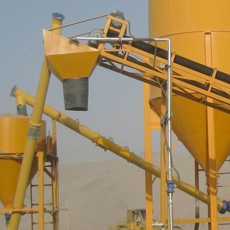 Rosca transportadora de tubo de areia fina de alta velocidade rotativa