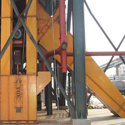 Transportador raspador de corrente de arrasto econômico para ração animal