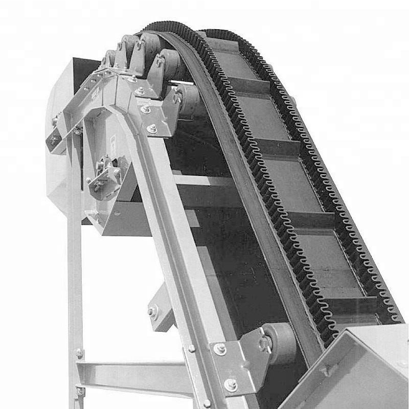 parede lateral do transportador de correia