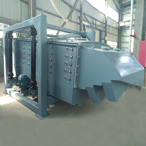 Tela de vibração giratória do balanço de 20 toneladas da gipsita da taxa de alimentação