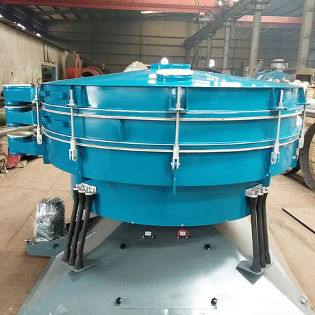 Floco pequeno de plataforma dupla que separa a peneira vibratória do copo redondo